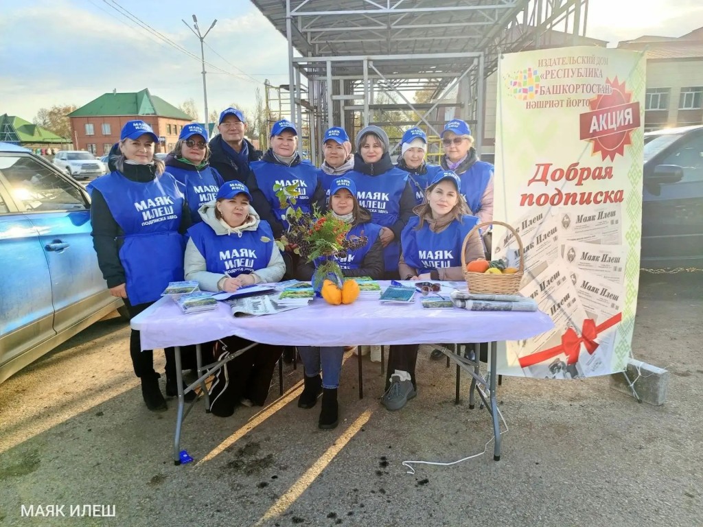 День подписчика в Илишевском районе
