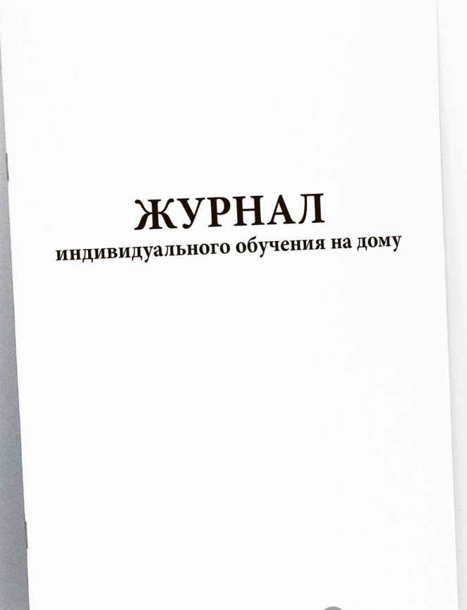 Журнал индивидуального обучения на дому