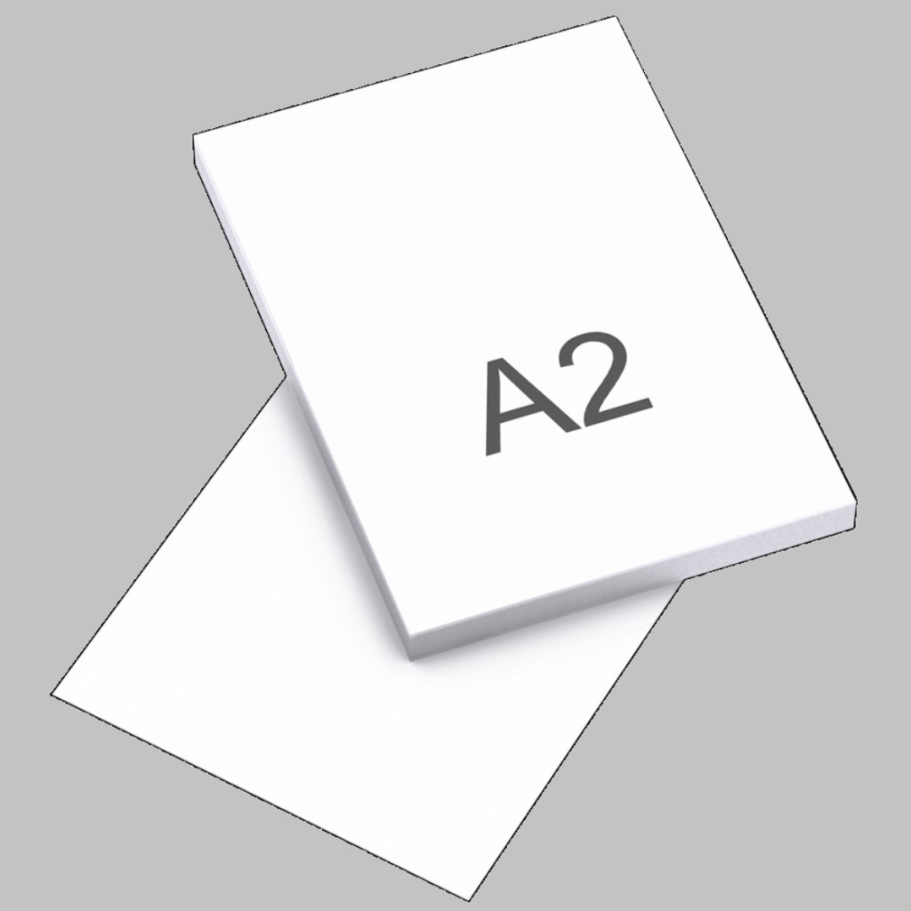 Комплект Плакат А2, 4+0, бумага мелованная 130г